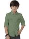 ROCKET SCIENCE Boys Regular Fit Solid Spread Collar Casual Shirt - Image 4