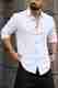 JACKBELLA Men Regular Fit Self Design Spread Collar Casual Shirt - Image 2