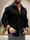 JCOSTA Men Regular Fit Solid Spread Collar Casual Shirt - Image 2