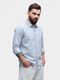 THE BEAR HOUSE Men Slim Fit Solid Button Down Casual Shirt - Image 3
