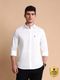 U.S. POLO ASSN. Men Tailored Fit Solid Button Down Collar Casual Shirt - Image 3