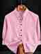 vdlooks Men Regular Fit Striped Spread Collar Casual Shirt - Image 2