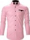SALAVA Men Regular Fit Solid Spread Collar Casual Shirt - Image 4