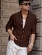 DAKSH Men Boxy Fit Solid Spread Collar Casual Shirt - Image 4