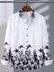Buntoo Men Regular Fit Printed Spread Collar Casual Shirt - Image 4