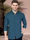 VTEXX Men Regular Fit Solid Spread Collar Formal Shirt - Image 3