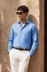 Snitch Men Slim Fit Solid Spread Collar Formal Shirt - Image 4