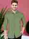 VTEXX Men Regular Fit Solid Spread Collar Formal Shirt - Image 2