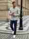 THE BEAR HOUSE Men Slim Fit Striped Casual Shirt - Image 2