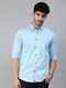 ZENVAR Men Regular Fit Solid Spread Collar Casual Shirt - Image 4