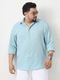bellstone Men Relaxed Fit Solid Spread Collar Casual Shirt - Image 3