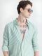 RODEIZ Men Slim Fit Striped Casual Shirt - Image 4