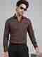 NIVICK Men Slim Fit Solid Spread Collar Casual Shirt - Image 2