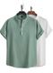 METRONAUT Men Comfort Fit Solid Spread Collar Casual Shirt - Image 3