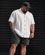 FitAura Men Regular Fit Self Design Spread Collar Casual Shirt - Image 3