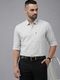 WE KAIKA Men Slim Fit Solid Spread Collar Casual Shirt - Image 3