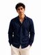 MANIAC Men Regular Fit Solid Spread Collar Casual Shirt - Image 3