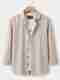 PRAIZY Men Regular Fit Striped Spread Collar Casual Shirt - Image 2