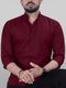 JACKBELLA Men Regular Fit Self Design Spread Collar Casual Shirt - Image 4