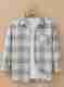 S-LINE Men Regular Fit Checkered Spread Collar Casual Shirt - Image 2
