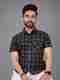 vdlooks Men Regular Fit Checkered Casual Shirt - Image 2