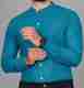 VeBNoR Men Regular Fit Solid Mandarin Collar Casual Shirt - Image 2