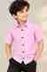 MAHITAG Boys Slim Fit Solid Casual Shirt - Image 2