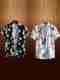 FOXEY Men Regular Fit Printed Spread Collar Casual Shirt - Image 2