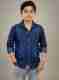 MAKWANASTOREIN Boys Regular Fit Self Design Spread Collar Casual Shirt - Image 2