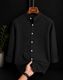 FUBAR Men Slim Fit Solid Mandarin Collar Casual Shirt - Image 3