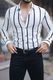 YELLOWDASH Men Regular Fit Striped Casual Shirt - Image 4
