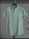 METRONAUT Men Regular Fit Solid Mandarin Collar Casual Shirt (Pack of - Image 3