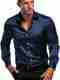 TorontoCN Men Regular Fit Solid Spread Collar Casual Shirt - Image 2