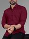 COMBRAIDED Men Regular Fit Solid Spread Collar Casual Shirt - Image 3