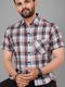 FUBAR Men Slim Fit Checkered Casual Shirt - Image 3