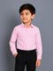 Craftedlinen Men Regular Fit Self Design Spread Collar Casual Shirt - Image 3