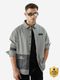 BEYOUNG Men Oversized Fit Solid Spread Collar Casual Shirt - Image 4