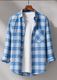 S-LINE Men Slim Fit Checkered Casual Shirt - Image 4
