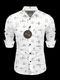 LAXMITRENDS Men Regular Fit Printed Cut Away Collar Casual Shirt - Image 3