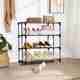 Attache Metal Shoe Stand 4 Shelves DIY - Image 2