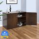 Flipkart Perfect Homes Wellington 6-Shelf Shoe Rack, Brown - Image 3