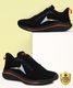 BRUTON Trendy Sports Running Shoes for Men (Black, 10) - Image 4