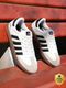Sparx SM 4012 Sneakers for Men (White, Maroon, Size 9) - Image 3