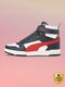 PUMA Court Shatter Mid Sneakers (White, UK 8) - Image 3