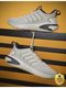 Abros JAEGAR Sneakers for Men (Beige, UK 8) - Image 3