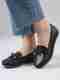 Bata GLORIA LOAFER Loafers For Women (Black , 8) - Image 2