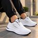 tigonis casual sneakers for man Sneakers For Men (White , 8) - Image 3