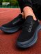 RED TAPE Men's Black Walking Slip-On Shoes (Size 6) - Image 3