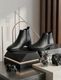 RED TAPE Chelsea Boots| Formal High-Top Boots. Boots For Men (Black , 8) - Image 3