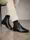 TANN & TRAIL Men's Chelsea Zipper Boots (Black, UK 7) - Image 2